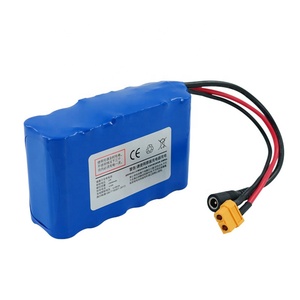 18650 6S2P 22.2V 6000毫安时6Ah锂离子电池组，带bms，用于舞台灯光音响系统模块智能家居美容机