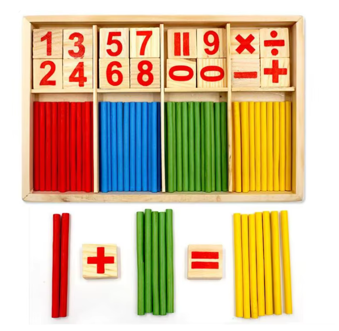 Multicolore avec boîte colorée