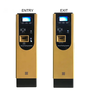 Cổng rào cản với LPR máy ảnh vé bãi đậu xe Hệ thống phần mềm thẻ Dispenser máy 24 giờ đậu xe xếp hàng Vé máy đậu xe - Product Image 4