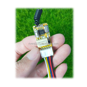 Telecomando 433 MHz 1Ch ricevitore relè RF interruttore telecomando wireless micro modulo per controller luce LED DC 5V-12V - Product Image 5