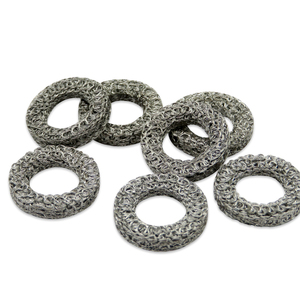 Airbag <strong>Filter</strong> <strong>Gas</strong> Generators Stainless Steel <strong>Compressed</strong> Pressed Knitted Wire Mesh Seals