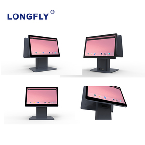 Longfly Android 15,6 дюймов дисплей клиента AIO Pos терминальное оборудование с сенсорным экраном android pos платежное устройство - Product Image 3