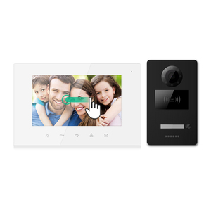Intercomunicador de 2 cables para puerta de casa, para casa inteligente, multi apartamentos 1/2/3 familia - Product Image 2