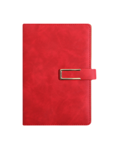 Cuaderno A5 personalizado de lujo con cubierta de cuero PU tela de alta calidad PP diario hilo costura sillín costura Bloc de notas - Product Image 2