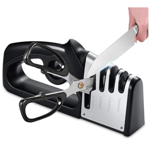 <span class=keywords><strong>Amazon</strong></span> Hotsale Cho Dao Nhà Bếp 4-Trong-1 Của Nhãn Hiệu Dao Cắt Kéo Mài - Product Image 1