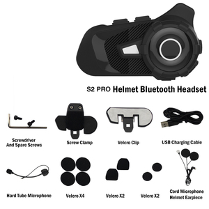 Interphone Intercom Para Cascos Manos Libre audífonos Cascos Auriculares Para Cascos párr Moto sistema intercomunicador bluetooth - Product Image 6