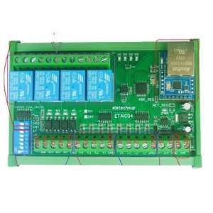4/8CH Digital <strong>Analog</strong> <strong>Ethernet</strong> Remote I/O <strong>Modules</strong> Modbus RTU TCP/IP MQTT Network Controller 4-20MA 0-10V DAC Output Board - Product Image 1