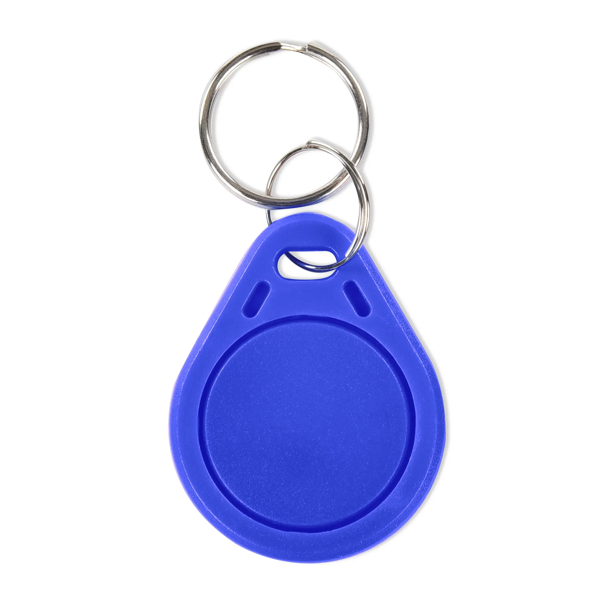 Aangepaste Tk4100 Em4200 T5577 Programmeerbare Herschrijfbare Uid 125Khz 13.56Mhz Abs Nfc Tag Keyfob Rfid Sleutelhanger Met Sleutelhanger