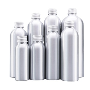 30ml 50ml 100ml 120ml 150ml 200ml 250ml 300ml 500ml nhôm chai với kim loại bạc nắp vặn - Product Image 1