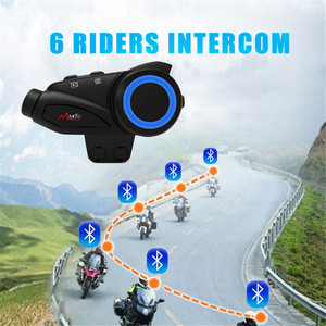 Maxto-sistema de intercomunicación M3 para motocicleta, grabadora de vídeo con BT, WIFI, emparejamiento Universal para casco completo/de media cara, DVR - Product Image 6