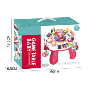 <strong>Multi</strong> <strong>Function</strong> <strong>Game</strong> <strong>Table</strong> Baby Activity Center Educational Learning <strong>Table</strong> for Child Toddler - Product Image 6