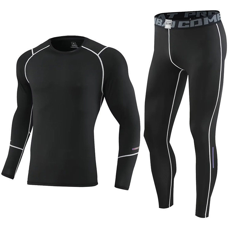 Haut noir et gris 1812 + Pantalon noir et gris 1813
