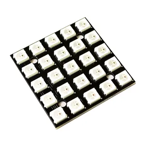 Benutzer definierte WS2812 RGB 5x5 5*5 25 LED-Matrix für elektronische Arduino-Komponenten