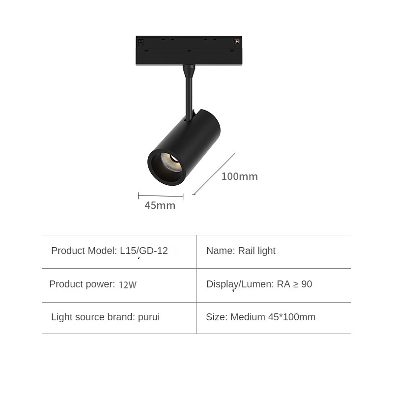 Light-12W de tache de voie