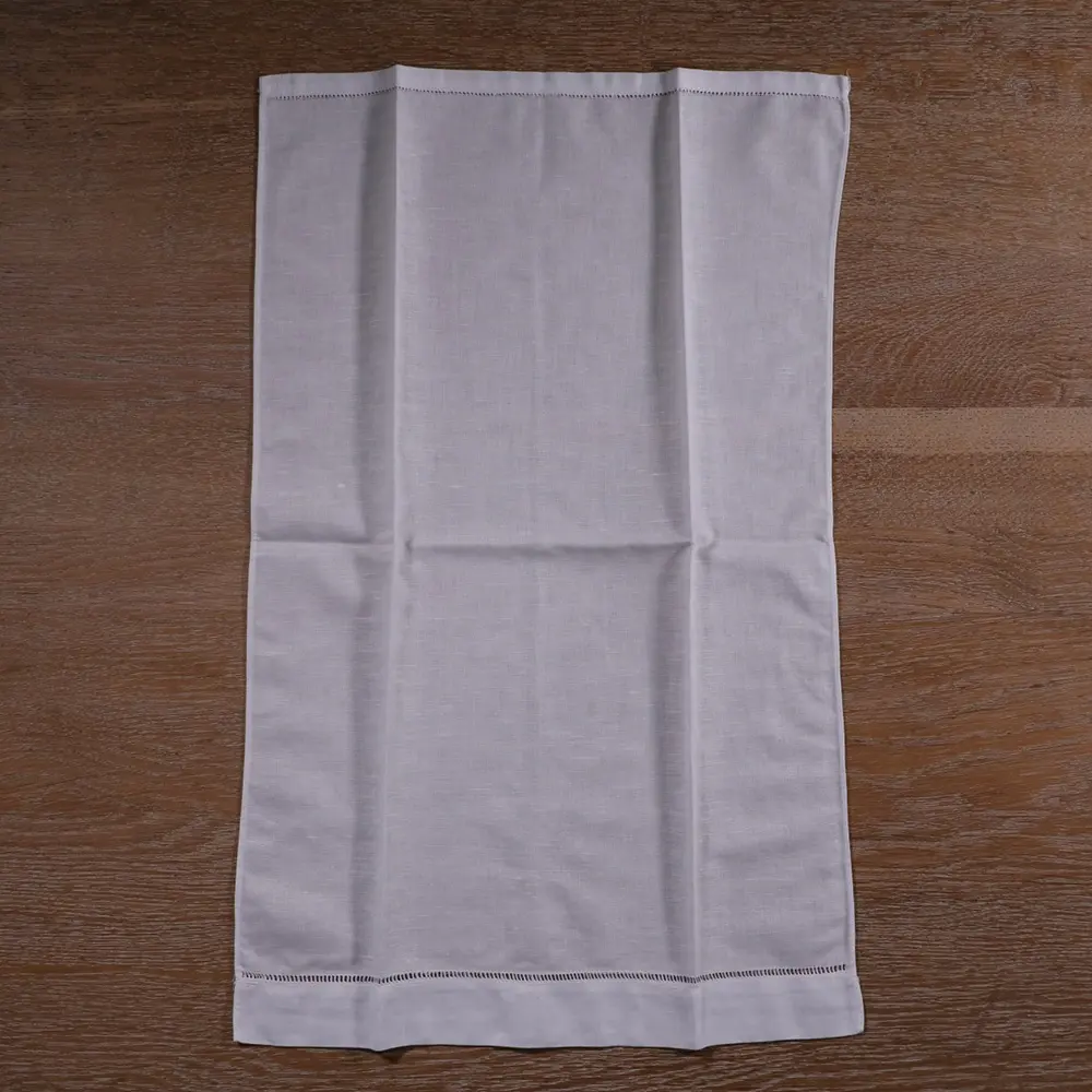 TL008 Escada Baínhas Desfiado Manual de Linho Branco de Algodão toalha de Rosto toalha de Mão