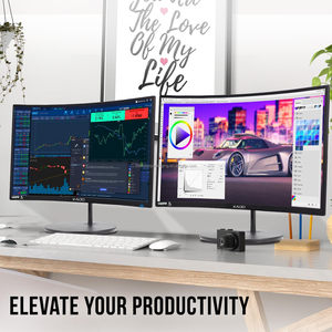 23.8\&quot;-27\&quot; -32\&quot; Mid Tower Monitor Cover Kit ATX Form Plastic Bracket Base with Frame for <strong>Computer</strong> Cases &amp; Towers - Product Image 5