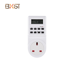 BX-T094 Werkseitiger digitaler Timer-Schalter programmier bar 24 Stunden Digitalschalter-Timer-Buchse