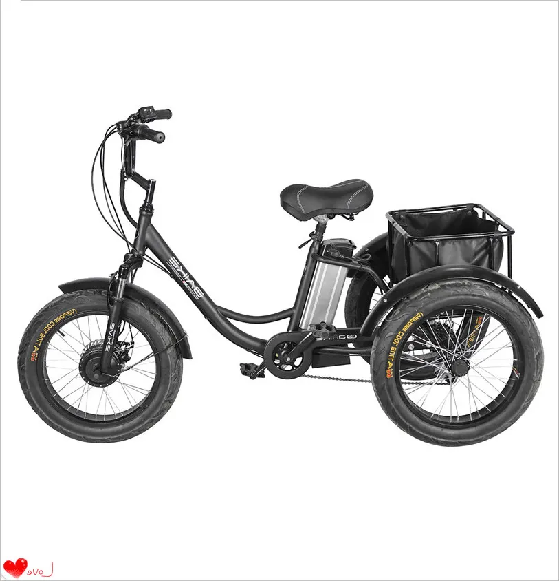 ミニeスクーターeスクータートライクバイク3輪2人掛け電動バイク大人用電動スクーター電動バイク