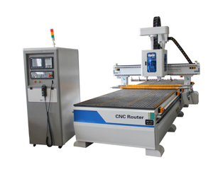 Mehrzweck-CNC-Fräsmaschine bester Preis mit oszillieren dem Winkel messer zum Schneiden von vor isolierten Kanal platten - Product Image 1