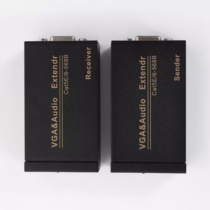 OEM ODM Sale <strong>Input</strong> RJ45 <strong>Output</strong> <strong>VGA</strong> Extender 200m Bandwidth 200M Hz 1080p <strong>VGA</strong> Extender for Laptop - Product Image 5
