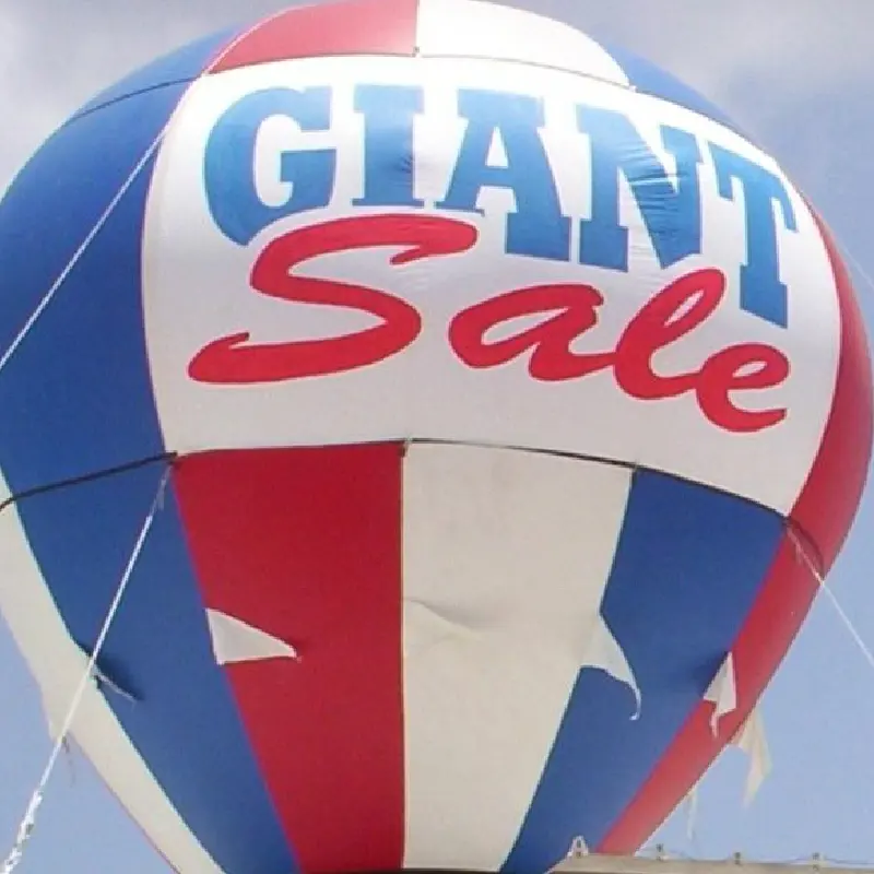 カスタマイズされた屋外の巨大なインフレータブルグラウンドバルーンインフレータブル広告冷気球インフレータブル熱気球