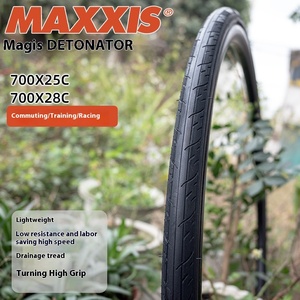 MAXXIS Detonator Ultra hafif 700x25-bmx yol bisiklet lastiği düşük sürükle delinmeye dayanıklı tüp BMX ve yol bisikletleri için - Product Image 2
