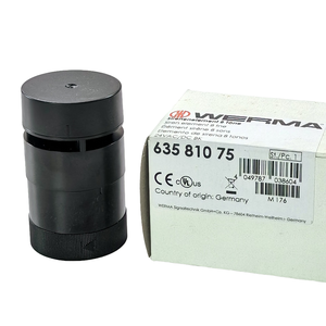 Elemento de sirena de 8 tonos de alto rendimiento WERMA 24VAC/DC ajustable a través del interruptor DIP 8 tonos seleccionables para controladores dedicados PLC - Product Image 6