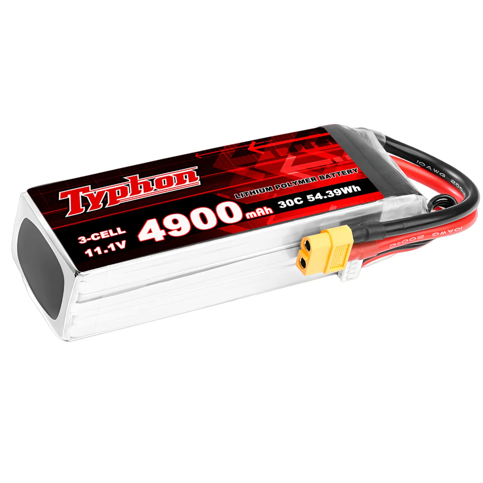 Typhon 4900mAh 11,1 V RC batería Lipo 30C 3s celdas de batería Lipo con conector xt60 xt90 EC5 trx