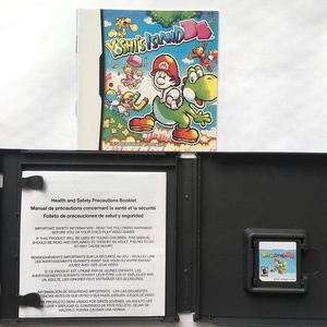 การ์ดวิดีโอเกม yoshi's Island สำหรับคอนโซล3DS NDSi NDSL NDS พร้อมกล่องและคู่มือการใช้งานหลายภาษา - Product Image 2