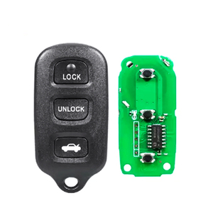 Uzaktan kumanda için araba anahtarı 1998-2008 toyota 4 düğme anahtarsız giriş uzaktan GQ43VT14T anahtar üreticisi - Product Image 3