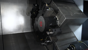 Máquina de torno CNC de 4 ejes JINN FA, precisión de alta presión con FANUC SYNTEC para procesamiento de metales - Product Image 6