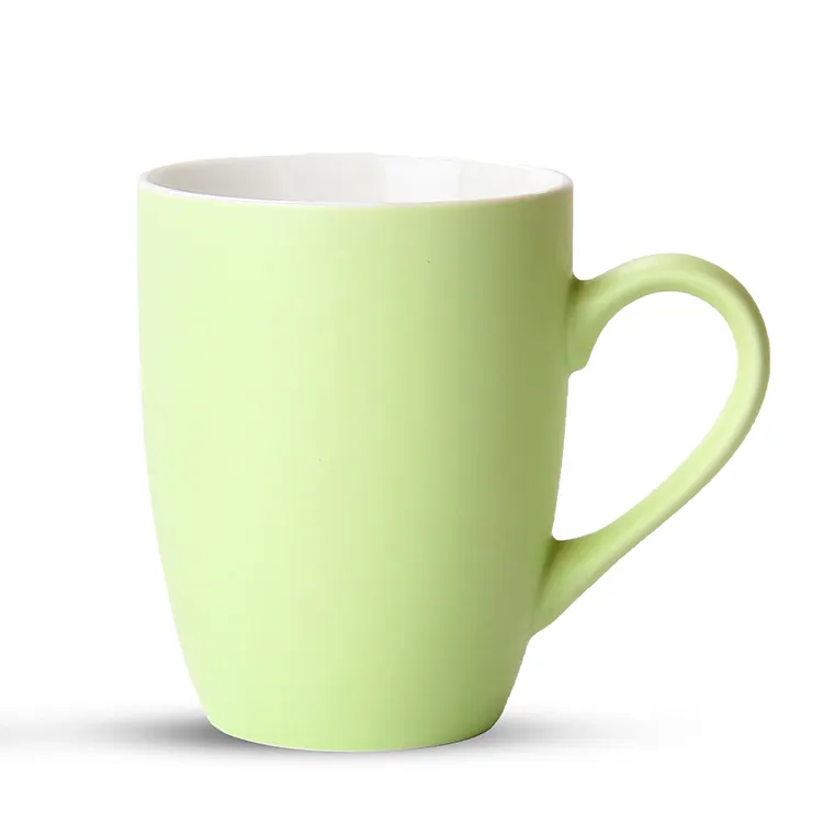 Custom promotional laser ceramic mug with custom design and cover mug holiday gift water coffee mug