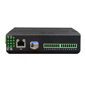 ตัวแปลงสัญญาณเป็นอีเทอร์เน็ต2ช่องตัวแปลงสัญญาณ TCP RS422 RS232 RS485เป็น LAN และใยแก้วนำแสง - Product Image 1