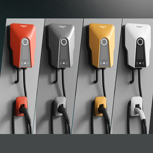 Simsukian Electric Vehicle Home Fast EV Charger 7kw Wall-mounted 32a Type 2 Charging Station LED Screen Display - Product Image 4