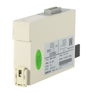 Acrel TS35 aislador de señal analógica de carril DIN Entrada de entrada de 1/2/0-20/4-20mA Salida de 4-20mA alimentada por salida - Product Image 2