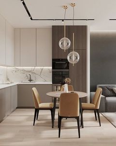 Toàn Bộ nhà tùy chỉnh phong cách Bắc Âu IKEA tủ không gian thương mại nhỏ tích hợp Nồi chiên không khí đăng nhập Đảo Lưu trữ đầy đủ - Product Image 3