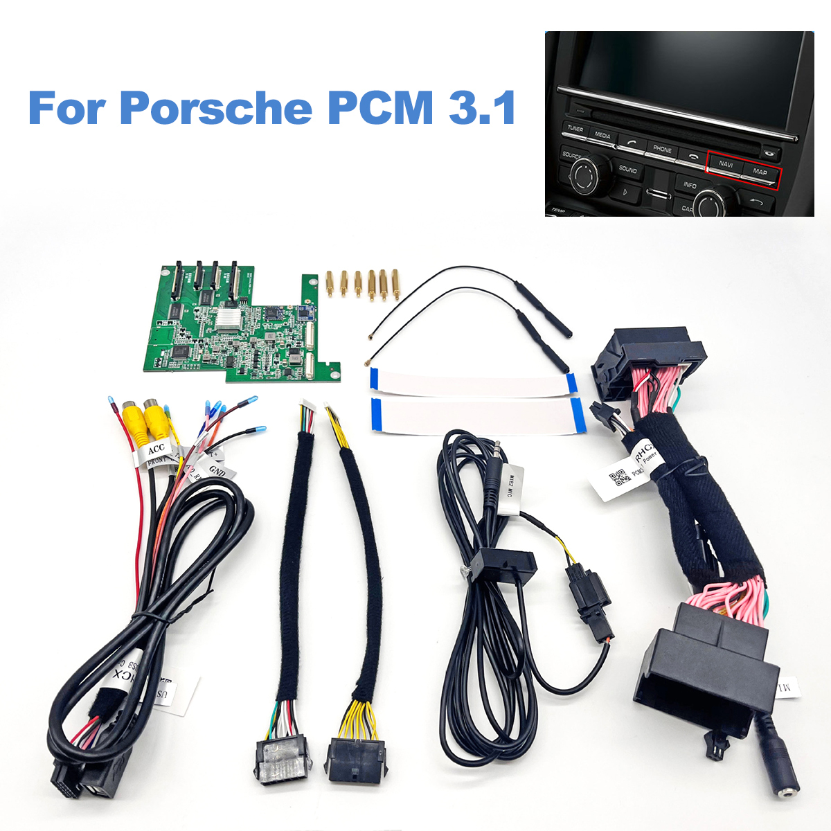 สำหรับ Porsche PCM3.1