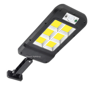 160 LEDソーラーランプポストライト屋外防水3モードFloodLightモーションセンサースポットライトリモコン回転可能ポール - Product Image 5