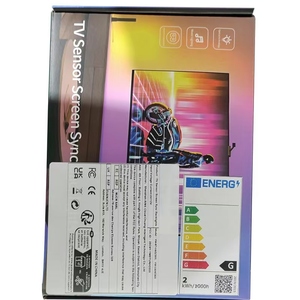 4M DC 5V sensör kontrollü renk toplama TV arka atmosfer LED şerit ışık 2.4G Bluetooth Ulamp APP 5050 RGBIC sihirli ışık - Product Image 5