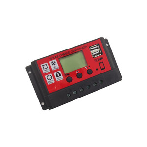 PWM LCD solare Controller di ricarica della batteria 12V 24V10A 20A pannello solare Controller 100w - Product Image 5