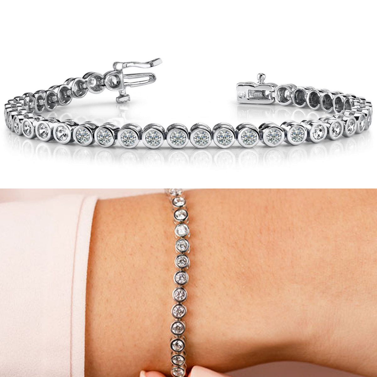 Tennis serti de lunette