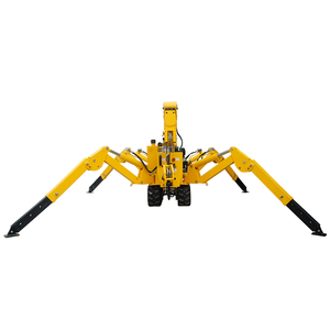 Çatı montajı ve depolama için teleskopik bomlu mobil örümcek paletli vinç 3t yük kapasitesi - Product Image 6