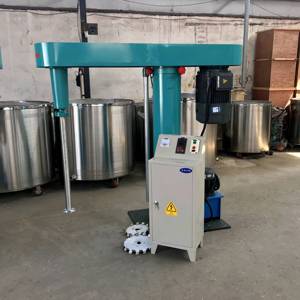 油漆涂料用不锈钢升降式高速分散机混合机出厂价格高粘度液体浆料