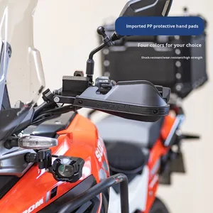 スズキV-Strom 1050DEX対応オフロードハンドガード新しい状態のためアルミ合金ボウガード付き - Product Image 4