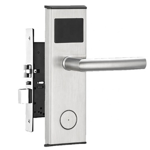 Modern otel kilidi akıllı kart okuyucu elektronik kart anahtar giriş kapı kolları rfid otel kapı kilidi - Product Image 1