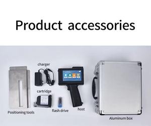 Tragbare automatische Datums codierung Nummerierung maschine Hand-Tinten strahl drucker für Papiertüte Flaschen karton Gebraucht zustand Pumpen rad - Product Image 3