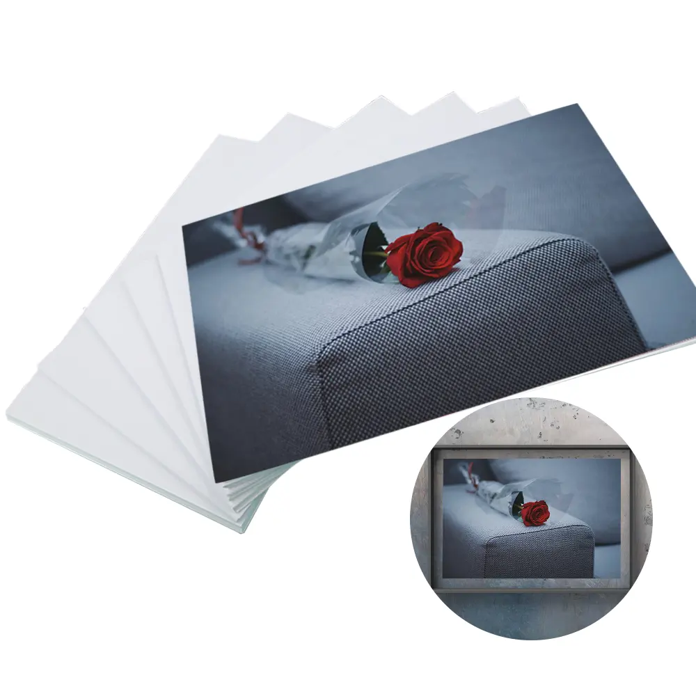 Kertas Inkjet foto kualitas tinggi, A4/50 lembar/tas 230gsm, kertas foto inkjet glossy satu sisi