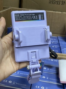 ポータブルRGBクリップライト高CRI97 + カメラアクセサリー & Vlogキットに最適