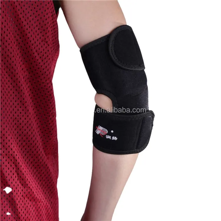 Băng Hỗ Trợ Khuỷu Tay Băng Quấn Khuỷu Tay Co Giãn Màu Đen Bán Sỉ Neoprene Điều Chỉnh Được Miếng Đệm Khuỷu Tay Y Tế Xe Máy