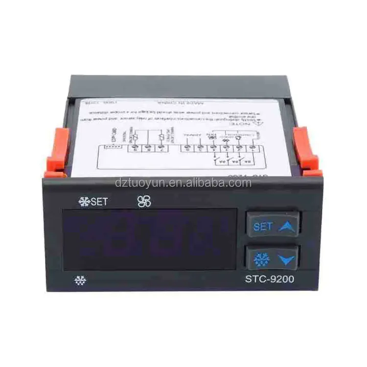Scatola di controllo del termostato di temperatura digitale di vendita calda all'ingrosso TUOYUN stc9200